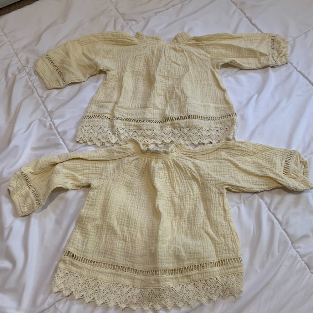 Rylee + Cru 2-Piece Baby Bundle - Neutral & Soft Textures 18-24m EUC